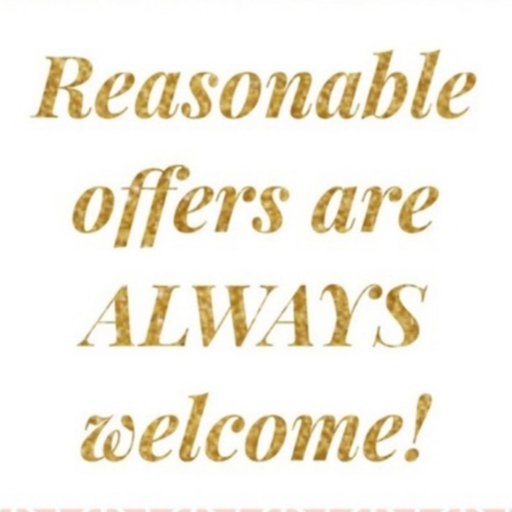 Make me a reasonable offer!